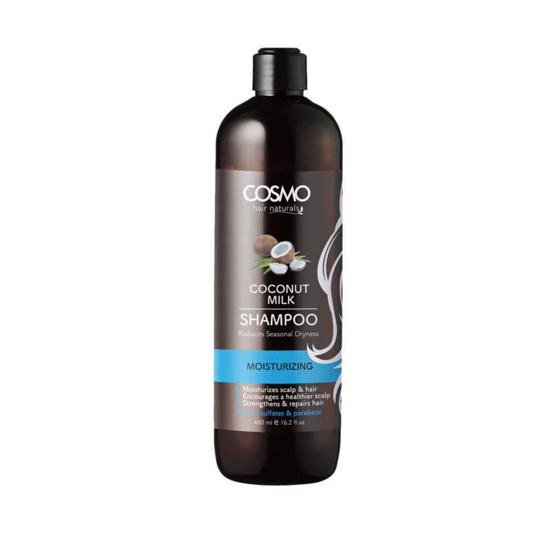 COSMO Coconut Milk Moisturizing Shampoo for Dry Hair, 450ml