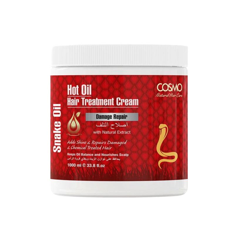 COSMO Snake Oil Hair Treatment Cream for Damaged Hair, 450ml
